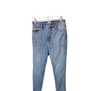 J. Crew 10" Vintage Straight,Classic Blue Women's Jeans